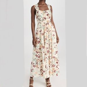 Moon River Floral Sleeveless Midi Dress - Size S - NWT ($138US)!